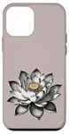 Coque pour iPhone 12 mini Fleur de lotus Yoga métaphysique