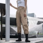 WoMan Pants Casual,Women Fashion Joggers Loose Streetwear High Waist Cargo Pants Trousers Khaki Women's Jeans For Valentine'S Day Easter