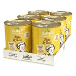 Boswelia Lot de 6 boîtes de pâtée pour Chien (400 g) Dinde et Riz Poids Total 2,4 kg