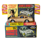 CORGI MODEL CLUB 1/46 JAMES BOND 007 "GOLDFINGER" 1963 ASTON MARTIN DB5 GOLD 261