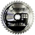 MAKITA Sågklinga Aluminium 165x20x1,5 54T Efficut