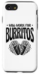 Coque pour iPhone SE (2020) / 7 / 8 Burrito King Burritos Cuisine mexicaine Cinco De Mayo