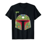 Star Wars Boba Fett Sugar Skull Helmet T-Shirt