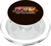 Tis the Season Fall Football Pumpkin Thanksgiving Sports PopSockets PopGrip for MagSafe