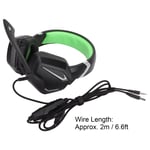 3.5Mm Gaming Headset Stereo Game Over Ear Headphones With Volume Control F Set