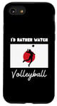 iPhone SE (2020) / 7 / 8 Japan Flag Volleyball I'd Rather Watch Volleyball Case