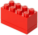 Conteneur LEGO Mini Box 8 Rouge ROOM COPENHAGEN