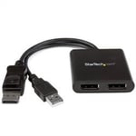 MST-hubb - DisplayPort till 2x DisplayPort 