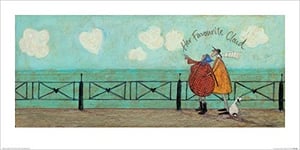 Sam Toft (Her Favourite Cloud II 30 x 60cm Art Print