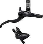 Shimano Deore BR-MT420/BL-M4100 Deore bled brake lever/post mount 4 pot calliper, front right