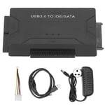 Kafuty-1 USB 3.0 to IDE SATA Converter Computer Laptop Accessory External Hard Disk Drive Adapter Kit 2.5in/3.5in Cable 100‑240V(UK plug)