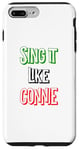 Coque pour iPhone 7 Plus/8 Plus Sing it like Concetta Italian Colors Flag Novelty, Italy Tees