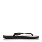 Havaianas Womens Ladies - Palm Print Flip Flop - Black - Size EU 45