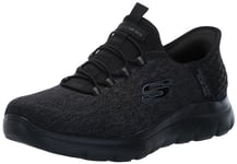 Skechers Homme Summits Key Pace Basket, Noir, 45 EU