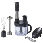 Salter 5 in 1 Blend & Prep Compact Food Chopper 1.2L Bowl, Stick Blender, Whisk