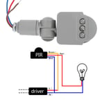 Intelligent Infrared Human Body Motion Sensor Led Light Sens