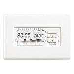 BPT - Thermostat programmable mural numérique TH/400 hebdomadaire blanc 69404200