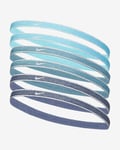 Nike Swoosh Sport Metallic Hairband (6-Pack)