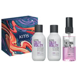 KMS Hair Colorvitality Gift Set Shampoo 75 ml + Conditioner Thermashape Quick Blow Dry 1 Stk.