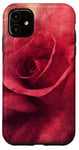 Coque pour iPhone 11 Rose grunge douce beauté douce art floral vintage