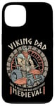 iPhone 13 Funny Viking Dad Medieval Lawn Mower Lawnmower Father Figure Case