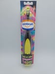 1X Spinbrush Battery-Powered Neon World Kids SOFT Toothbrush - NEW UK