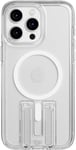 Tech21 Evo Crystal Kick case for iPhone 15 Pro Max - Compatible with MagSafe - Impact Protection Case - White