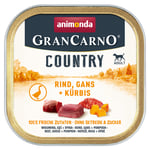 Animonda GranCarno Adult Country 22 x 150 g - Nötkött, gås & pumpa