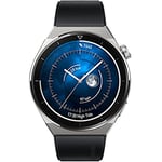 HUAWEI WATCH GT 3 Pro 46mm Montres Connectées avec ECG, Noir, GPS, Suivi de la santé en continu, Jusqu'à 14 jours d'autonomie, Charge sans fil, 100+ Modes Sport, Compatible avec iPhone et Android