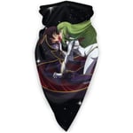 AEMAPE Code Geass Face Cover Shield Neck Warmer Neck Scarf Multifunctional Headband Headwear Headwrap Balaclava Mouth Shields Unisex Breathable Reusable Anti Dust-57Z