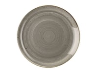 Assiette Plate Churchill Stonecast, Porcelaine, Pepper Grey Grigio 29x2x29 Cm