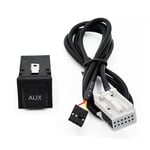 AUX-adapterkabel og -stik til Volkswagen RCD510/310/300+