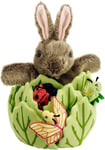 The Puppet Company - Hide Away Puppets - Rabbit in A Lettuce with 3 Mini Beasts