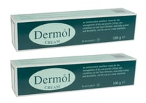 2 X 100g - Dermol Emollient Cream - Dry Itchy Skin Eczema and Dermatitis