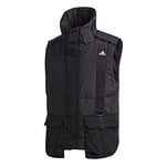 adidas Utilitas Weste Gilet Homme, Noir, L