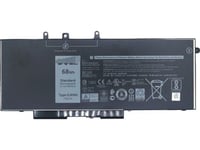 Dell - Batteri För Bärbar Dator - Litiumjon - 8500 Mah - 68 Wh - För Latitude 5280, 5290, 5290 2-In-1, 5480, 5490, 5491, 5580, 5590, 5591