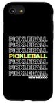 Coque pour iPhone SE (2020) / 7 / 8 Pickleball Nouveau Mexique Vintage Paddle Pickleball