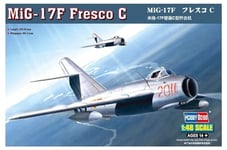 Hobbyboss 1:48 Scale Mig-17F Fresco C Assembly Kit, 23.47 x 20.05 x 7.91 cm