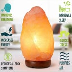 DIMMABLE HIMALAYAN SALT LAMP CRYSTAL PINK ROCK SALT LAMP NATURAL 100% 2-3kg