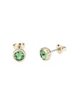 Ted Baker Sinaa Crystal Stud Earrings For Women (Gold Tone/Erinite Crystal)