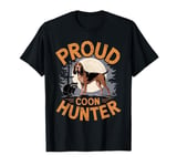 Coon Hunting Night – Patriotic Design for Coon Hunters T-Shirt