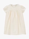 Angel & Rocket Baby Sofia Tafetta Lace Trim Dress, Cream