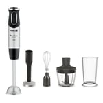 Mixeur plongeant, 1000w, noir/inox Moulinex