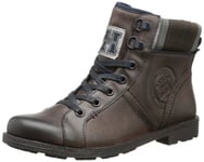 Tommy Hilfiger Joachim 1A, Bottines Classiques garçon - Marron - Braun (Coffee Bean 212), 36 EU