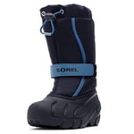 Sorel Flurry bottes d'hiver pour enfants, Bleu (Collegiate Navy x Atmosphere), 31 EU