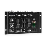 TMX-2211 MKII Table de mixage DJ 2/3 canaux montage rack 19" - Noire