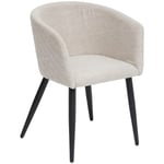 Fauteuil Marlo beige Atmosphera Créateur D'intérieur