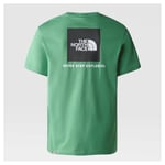 The North Face Mens S/S Red Box Tee   - Grøn    - M