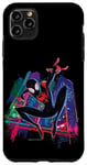 Coque pour iPhone 11 Pro Max Marvel Spider-Man Miles Morales Graffiti City