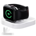 Flintronic Charger Cable with Dock for Apple Watch, Foldable Wireless Charger, Portable Charger Stand with USB Cable, Magnetic Charging Holder for Apple Watch Series 10/9/8/Ultra/7/SE/6/5/4/3/2/1